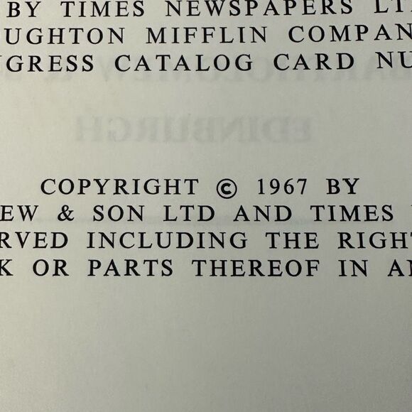 The Times Atlas of the World Comprehensive Edition Hard Cover 1967 - Picture 11 of 15